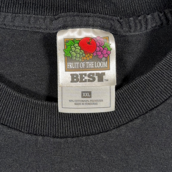 Vintage Cattleman Club Shirt Adult EXTRA LARGE Black Pocket Texas Longhorn 90s - Picture 4 of 9